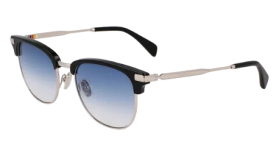 Pre-owned Paul Smith Ps24111s 045 Silver/black 52/19/145 Male Sunglasses
