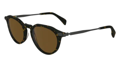 Pre-owned Paul Smith Ps24604s 230 Havana 51/20/145 Male Sunglasses