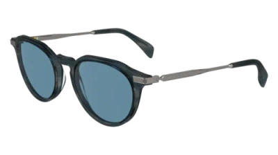 Pre-owned Paul Smith Ps24604s 410 Striped Blue 51/20/145 Male Sunglasses