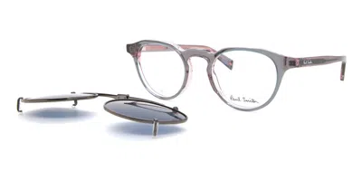 Paul Smith Ps24611 Keyes With Clip-on Men's Glasses, Clear, Size 48