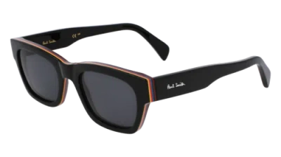 Pre-owned Paul Smith Ps24620s 001 Black Multistripes 52/21/150 Unisex Sunglasses