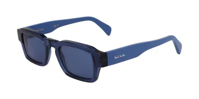 Paul Smith Ps24621s Latimer 410 Men's Sunglasses Blue Size 49