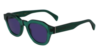 Pre-owned Paul Smith Ps24622s 300 Clear Green 48/23/150 Unisex Sunglasses