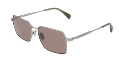 Paul Smith Ps25101s Matheson 020 Occhiali Da Sole Argentati Per Uomo In Silver