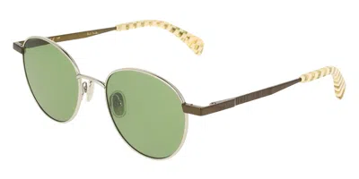 Paul Smith Ps25110s Newall 046 Occhiali Da Sole Argentati Per Uomo