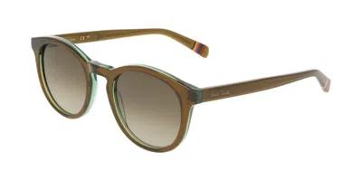 Paul Smith Ps26601s Poulcott 206 Occhiali Da Sole Marroni Per Uomo
