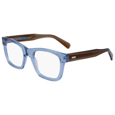 Paul Smith Psop09546253 Blue Acetate Eyeglasses In Multi