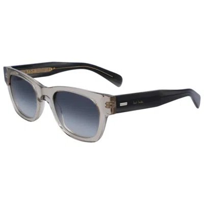Paul Smith Pssn09727851 Square Acetate Frame Sunglasses In Blue