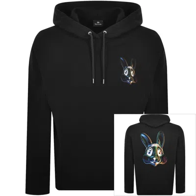 Paul Smith Pullover Bunny Hoodie Black