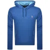 Paul Smith Pullover Zebra Hoodie Blue In Blue