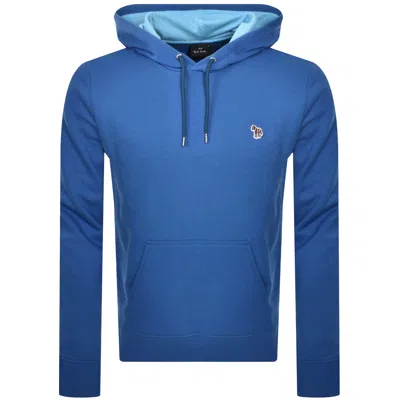 Paul Smith Pullover Zebra Hoodie Blue