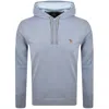 Paul Smith Pullover Zebra Hoodie Blue In Blue