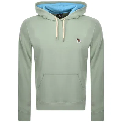 Paul Smith Pullover Zebra Hoodie Green