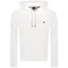 Paul Smith Pullover Zebra Hoodie White In White
