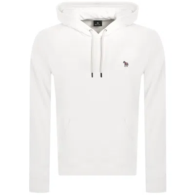 Paul Smith Pullover Zebra Hoodie White