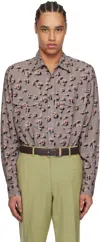 Paul Smith Purple Casual Fit Shirt In 55 Purple