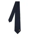 Paul Smith Men Tie Rabbit Plcmt Accessories In Blue