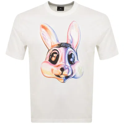 Paul Smith Rabbit Logo T Shirt White