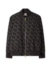 Paul Smith Rabbit-patterned Zip Bomber Jacket In Brown