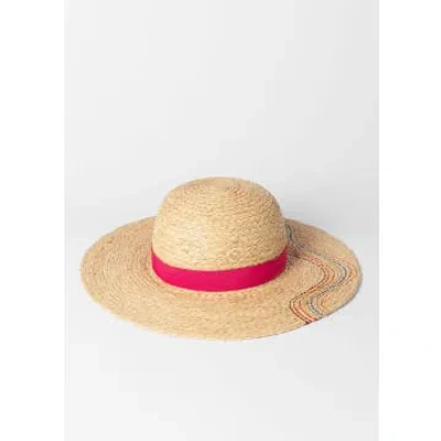 Paul Smith Raffia Sun Womens Hat