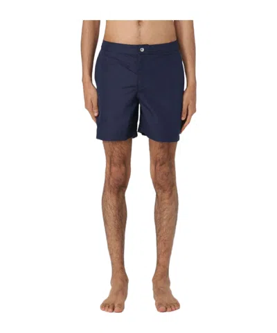 Paul Smith Rainbow-stripe Swim Shorts In Blue