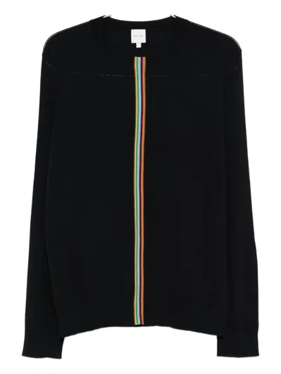 PAUL SMITH RAINBOW-STRIPED SWEATER