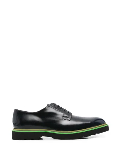 Paul Smith Mens Derby Shoe Ras Contrasting Sole In Black