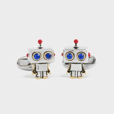 Paul Smith Red And Blue Robot Cufflinks