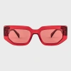 Paul Smith Red 'kennet' Sunglasses In Red