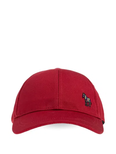 Paul Smith Red Logo Baseball Hat
