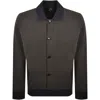 Paul Smith Regular Fit Cardigan Navy In Black