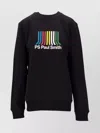 Paul Smith Regular Fit Crew Neck Long Sleeve Sweatshirt In Black