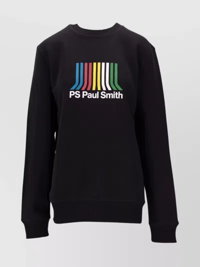 PAUL SMITH REGULAR FIT CREW NECK LONG SLEEVE SWEATSHIRT