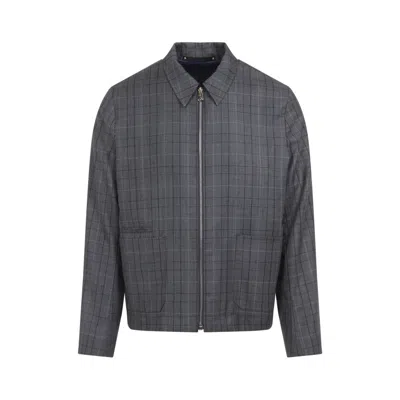 PAUL SMITH REGULAR FIT GREY WOOL JACKET
