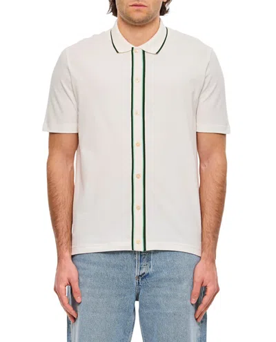Paul Smith Regular Fit Short Sleeve Polo In White