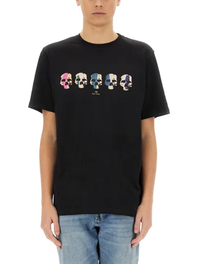 Paul Smith Regular Fit T-shirt In Black