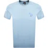 Paul Smith Regular Fit T Shirt Blue