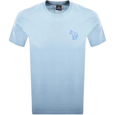 Paul Smith Regular Fit T Shirt Blue