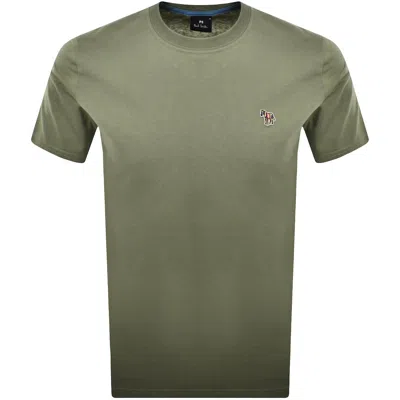 Paul Smith Regular Fit T Shirt Green