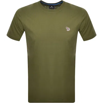 Paul Smith Regular Fit T Shirt Green