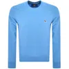Paul Smith Regular Fit Zebra Sweatshirt Blue In Blue