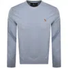 Paul Smith Regular Fit Zebra Sweatshirt Blue In Blue
