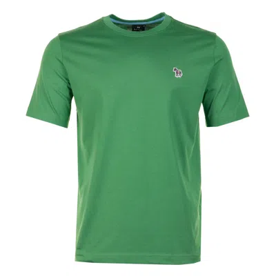 Paul Smith Regular Fit Zebra T Shirt 33e Green