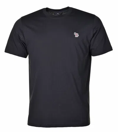 Paul Smith Regular Fit Zebra T Shirt Black