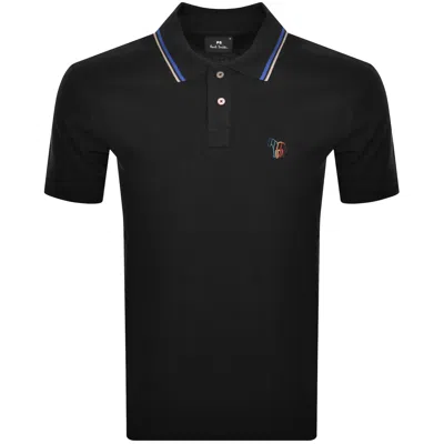 Paul Smith Regular Polo T Shirt Black