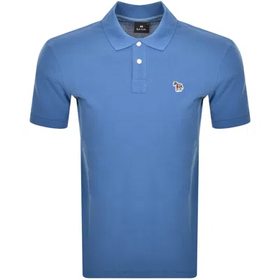 Paul Smith Regular Polo T Shirt Blue