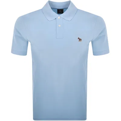 Paul Smith Regular Polo T Shirt Blue