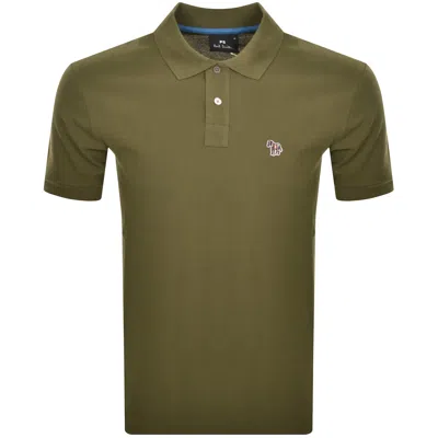 Paul Smith Regular Polo T Shirt Green