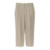 Paul Smith Relaxed Fit Beige Cargo Pants With Straight Leg Design