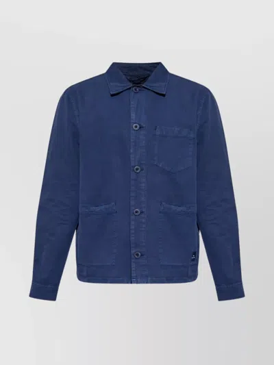 Paul Smith Relaxed Fit Jacket With Chest Pocket